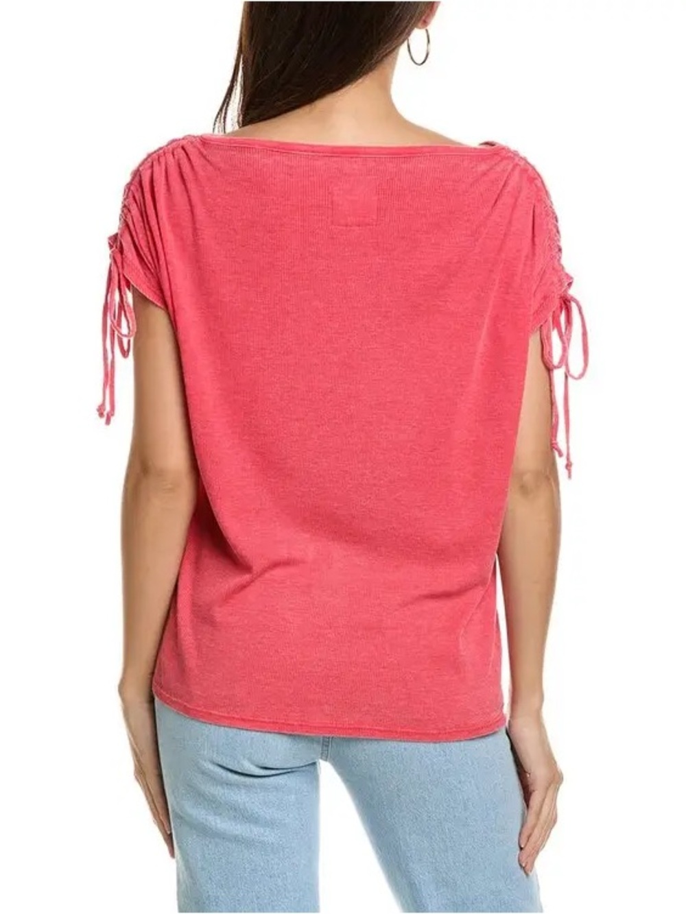 Chaser vintage ribbed short-sleeve henley size Large - Picture 2 of 7